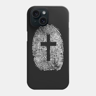 Cross Fingerprint Phone Case