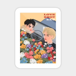 kaisoo love shot Magnet