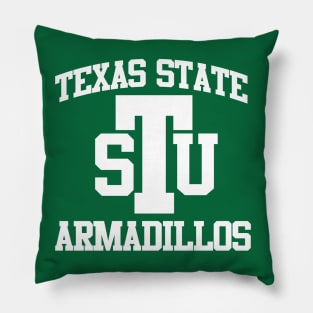 Texas State Armadillos Pillow