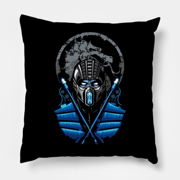 SUB-ZERO Pillow by MatamorosGraphicDesign