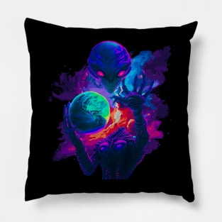 Aliens Exist Pillow