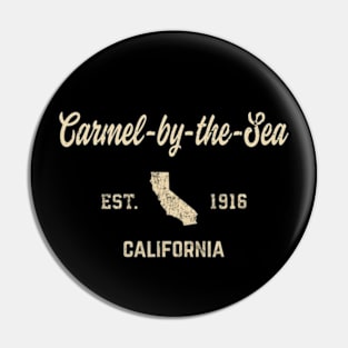 Carmel By The Sea California vintage EST.1916 Pin