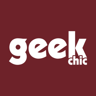 Geek Chic - Nerdy Typography T-Shirt