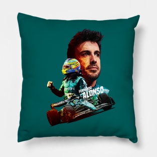 Fernando Alonso hot lap Pillow