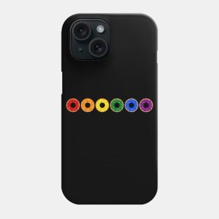 Rainbow Donuts Phone Case