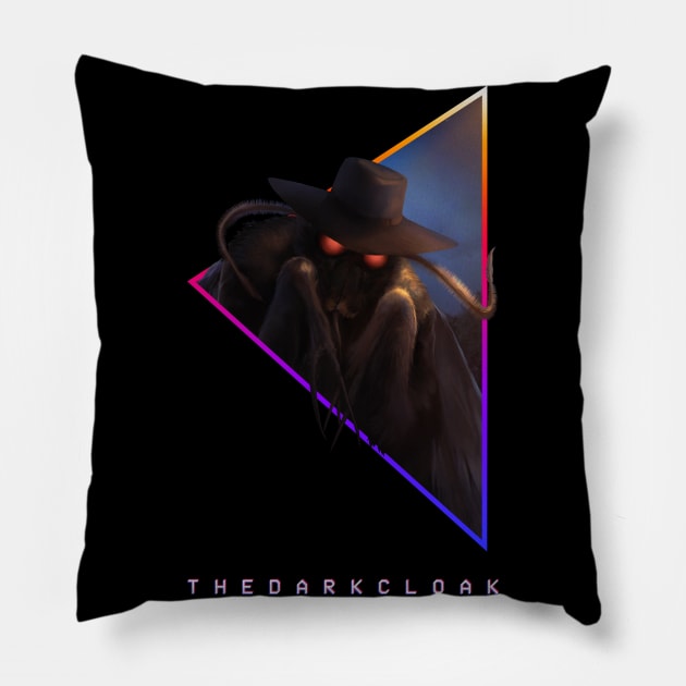 Mothman! Pillow by thedarkcloak