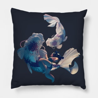 Koi Dance Pillow