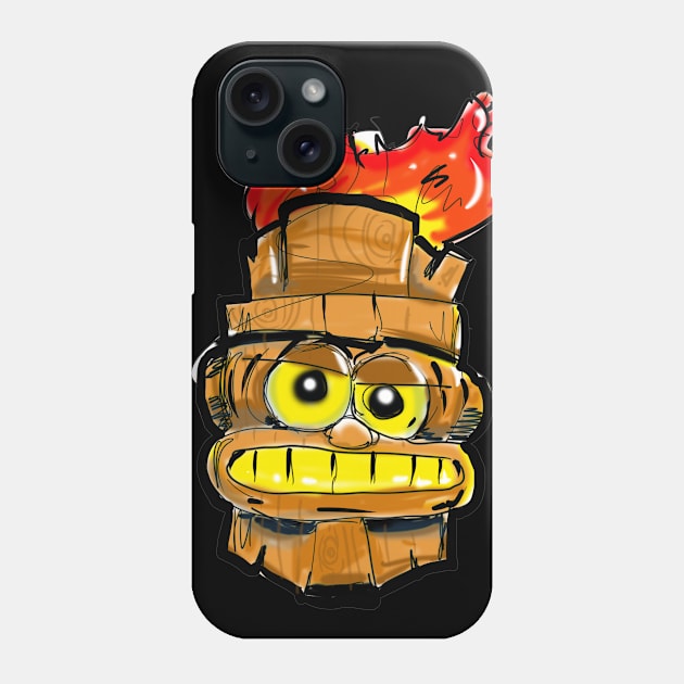 Street Art Tiki Phone Case by silentrob668