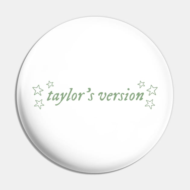 Taylors Version Red Album Pin by heyvisuals