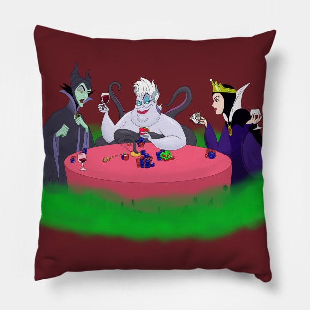 Ante Up Pillow by Here Lies You