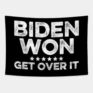 Biden Won Get Over It Tapestry