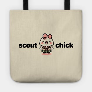 Scout Chick - Cute Girl Scout Kids Tote