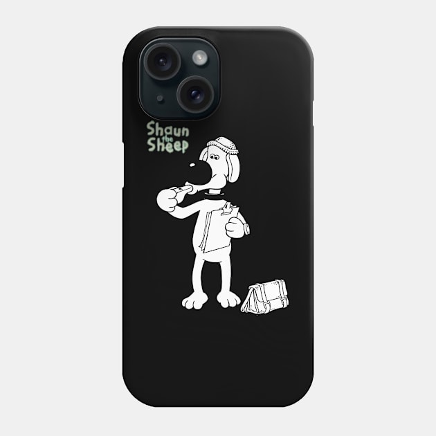 Vintage The Sheep TV Series Cartoon Shaun Phone Case by WelchCocoa