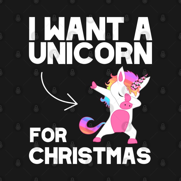 I Want A Unicorn For Christmas by acatalepsys 