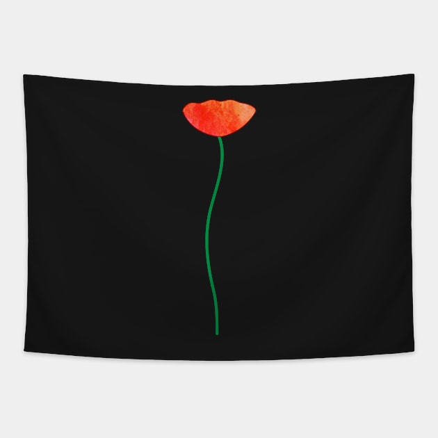 Poppy Tapestry by spontania