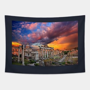 The Ancient Roman Forum Tapestry