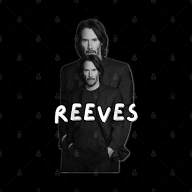 keanu reeves 90s style retro vintage 80s by graphicaesthetic ✅