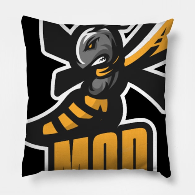 Mad Bee Story Pillow by Geek Story AD