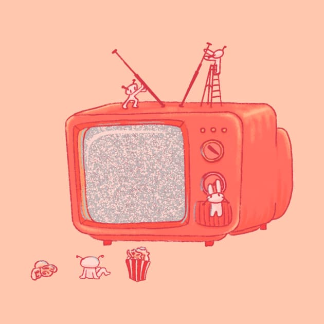 Snow TV by moonlitdoodl