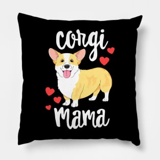 Corgi Women Girls Puppy Mom Dog Mama Lover Pillow