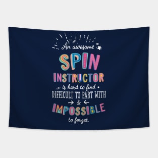 An awesome Spin Instructor Gift Idea - Impossible to Forget Quote Tapestry