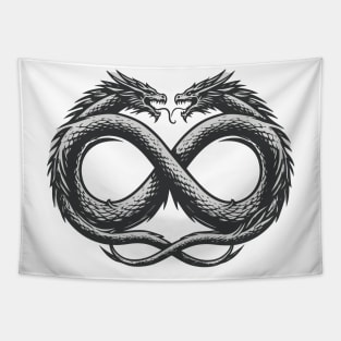 infinity dragon Tapestry