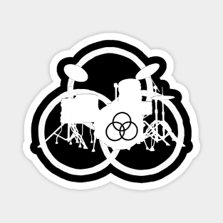 Drums Bonzo Moby Drummer Drumset Drumkit Symbol Gifts For Drummers Magnet