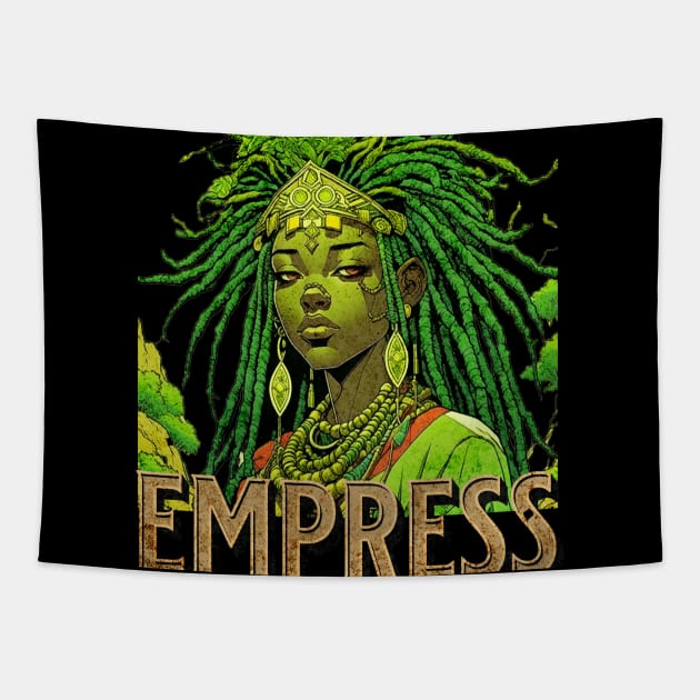 Rasta Empress Tapestry by rastaseed