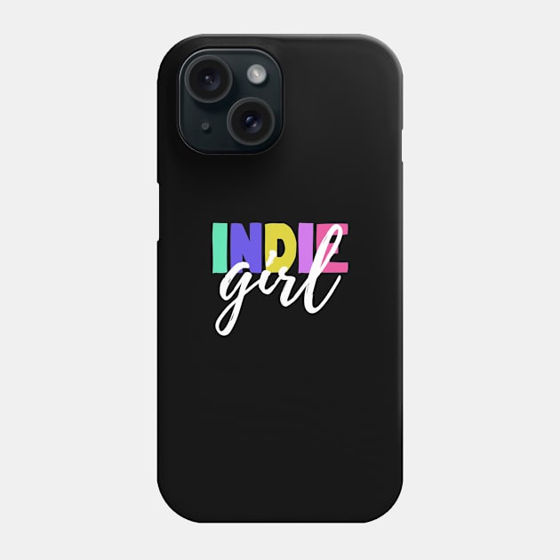 INDIE girl Phone Case by NightField