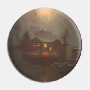 The Haunted Lake House Pin