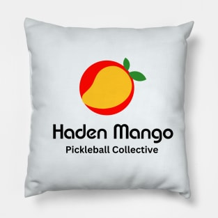 Haden Mango Logo Pickleball Collective Pillow