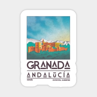 Granada, Andalucia, Spain Magnet