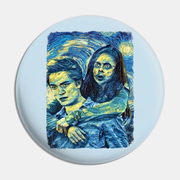 Twilight Parody Van Gogh Style Pin by todos