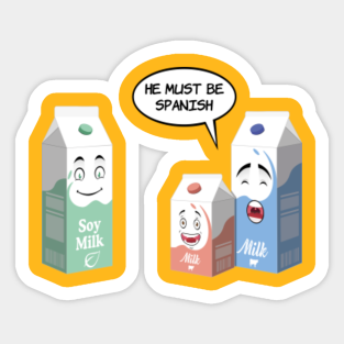 Soy Milk Stickers Teepublic