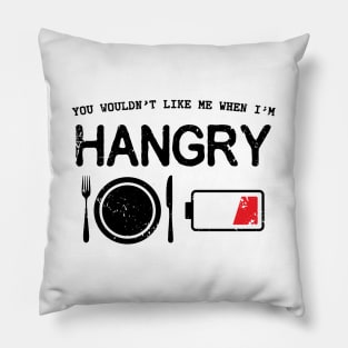 Hangry - inverted Pillow