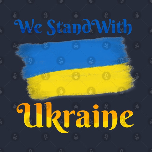 Stand with Ukraine by Happy Art Designs