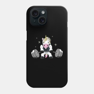 Weightlifting Unicorn- Phone Case