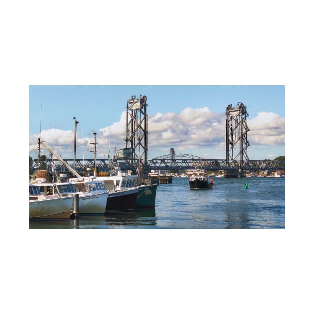 Boats on the Piscataqua River by jforno