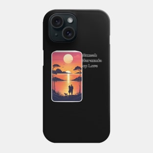 Sunset Serenade of Love Phone Case