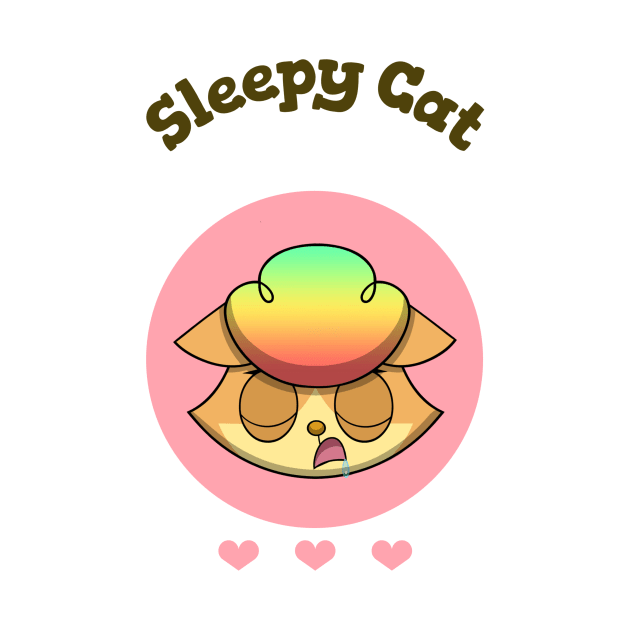 kittyswat Simone Sleepy Cat by kittyswat