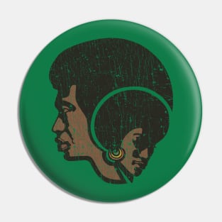 African King and Queen 1978 Pin