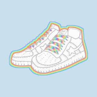 Rainbow Chunky Sneaks T-Shirt