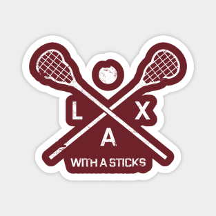 lacrosse Magnet