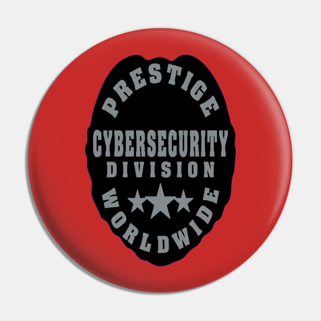 Prestige Worldwide Cybersecurity Division Pin by itauthentics