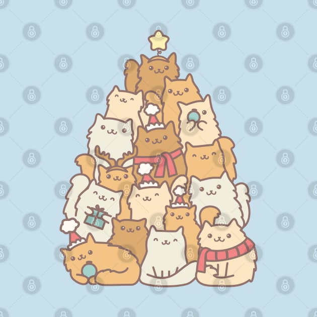 Merry (meowy) catmas, Christmas cat family by crealizable