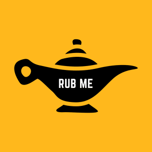 Rub me- a magic lamp/genie design T-Shirt