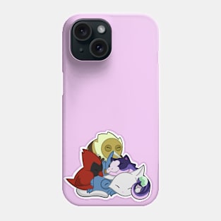 Palisman cuddle pile Phone Case