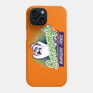 Screamy's Burgers and Fries Phone Case