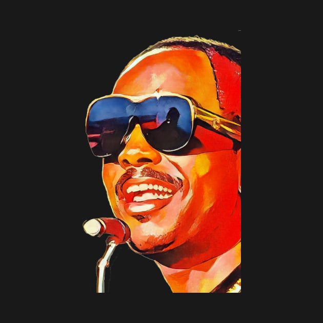 Stevie Wonder by Neon-Arts