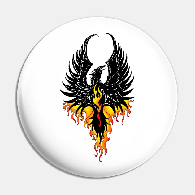 Phoenix Pin by tigressdragon